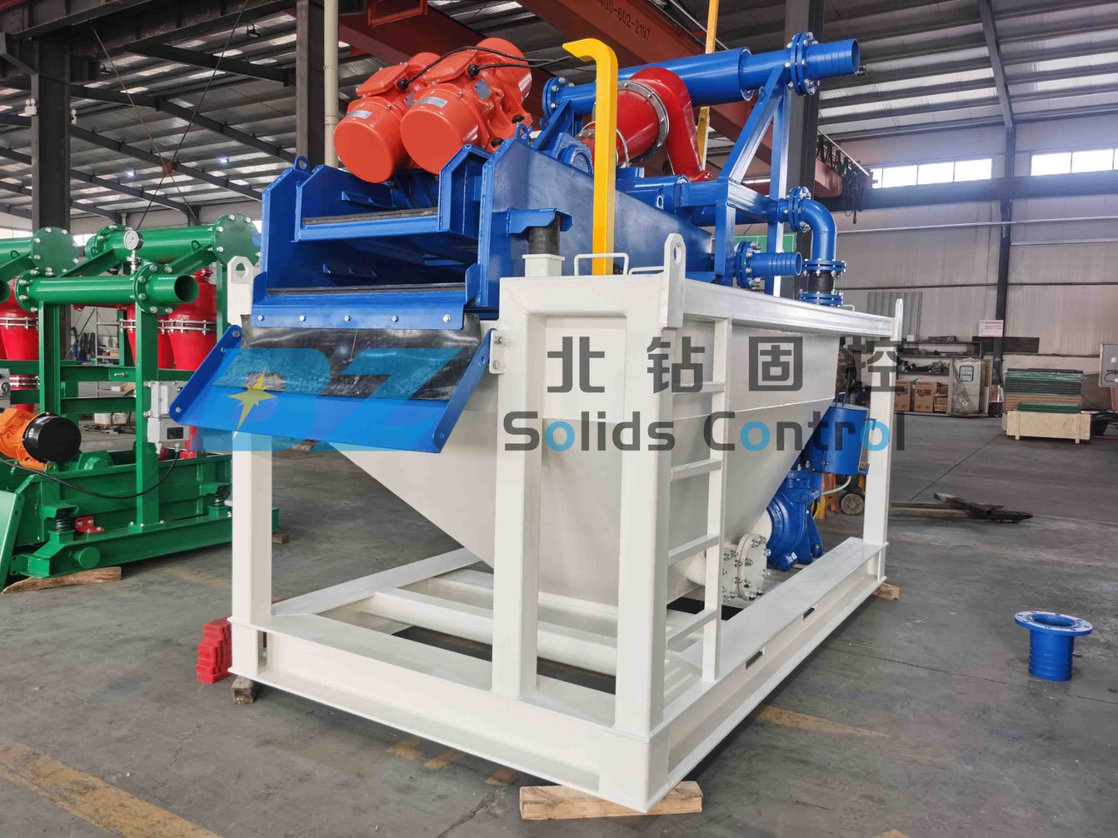 北鉆固控設(shè)備打樁泥漿回收系統(tǒng)銷(xiāo)往阿聯(lián)酋